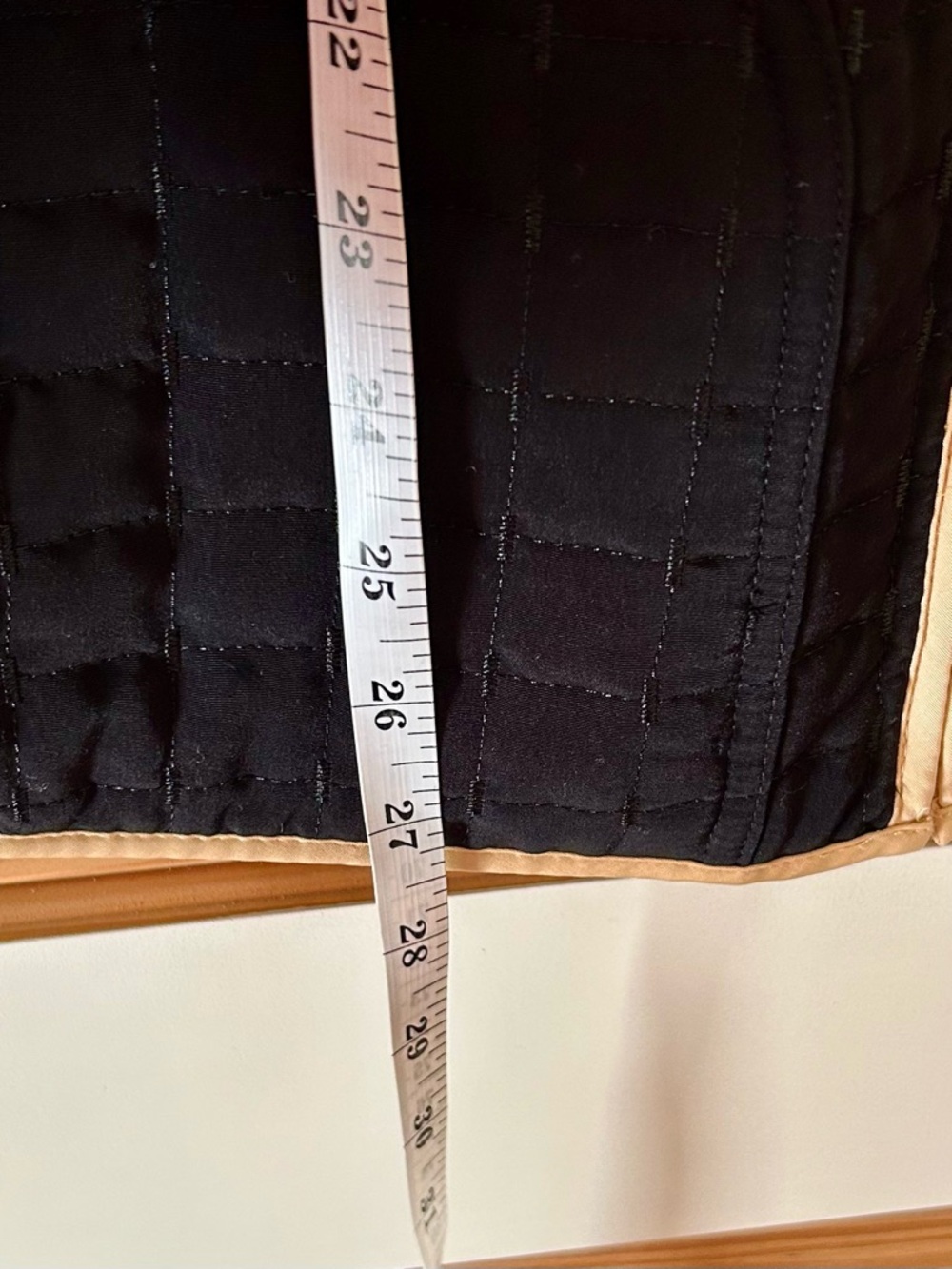 Hand Crafted Black Quilted Jacket reversible - Picture 9 of 10